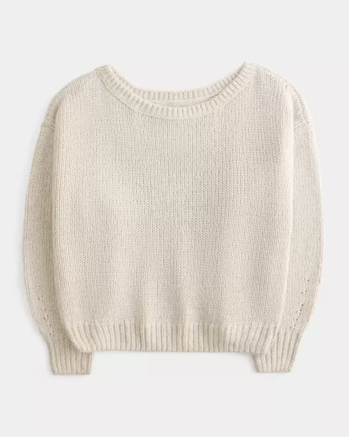 Slouchy πουλόβερ από τους ώμους Slouchy πουλόβερ από τους ώμους