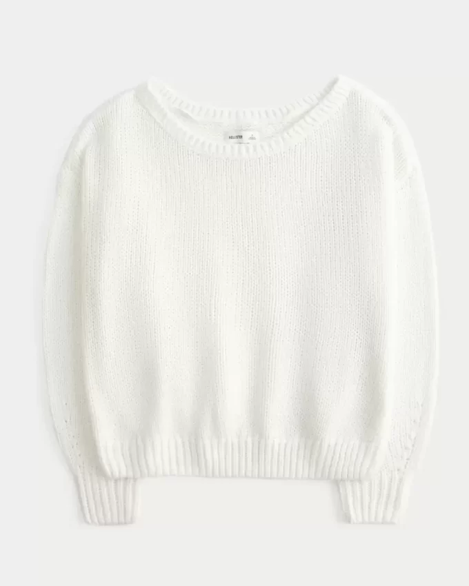 Slouchy πουλόβερ από τους ώμους Slouchy πουλόβερ από τους ώμους