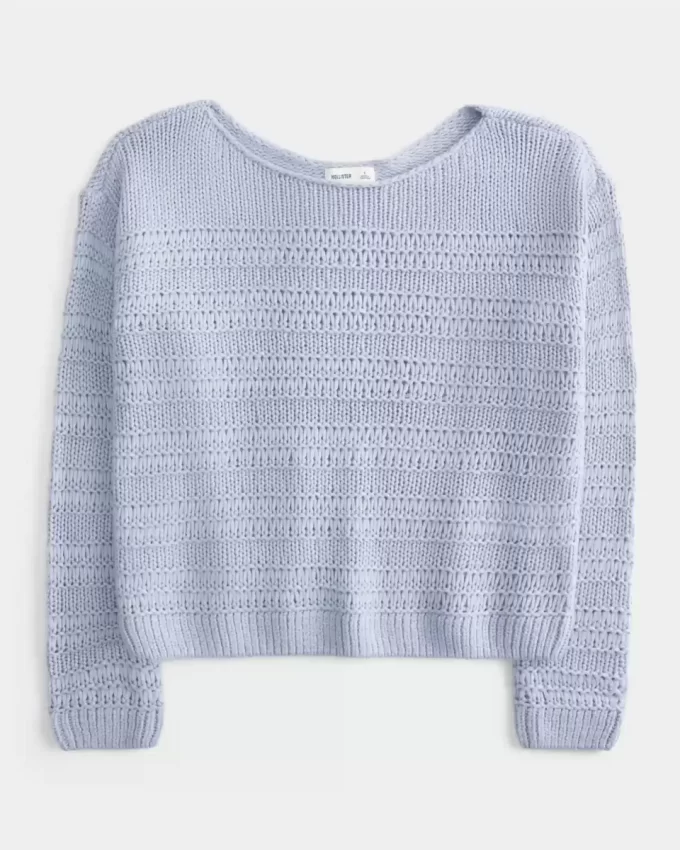 Πουλόβερ Slouchy Textural Stitch Πουλόβερ Slouchy Textural Stitch