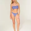 Smocked Bandeau Bikini Top