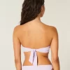 Smocked Bandeau Bikini Top
