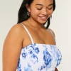 Στράπλες Μίνι Φόρεμα Smocked Bodice