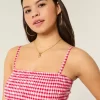 Στράπλες Μίνι Φόρεμα Smocked Bodice