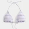 Μπικίνι Smocked Halter Triangle Top