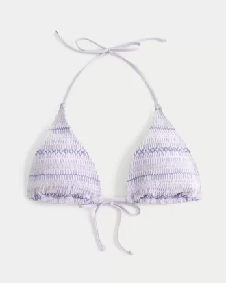 Μπικίνι Smocked Halter Triangle Top