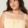 Στράπλες Smocked Maxi Φόρεμα Στράπλες Smocked Maxi Φόρεμα