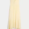 Στράπλες Smocked Maxi Φόρεμα Στράπλες Smocked Maxi Φόρεμα