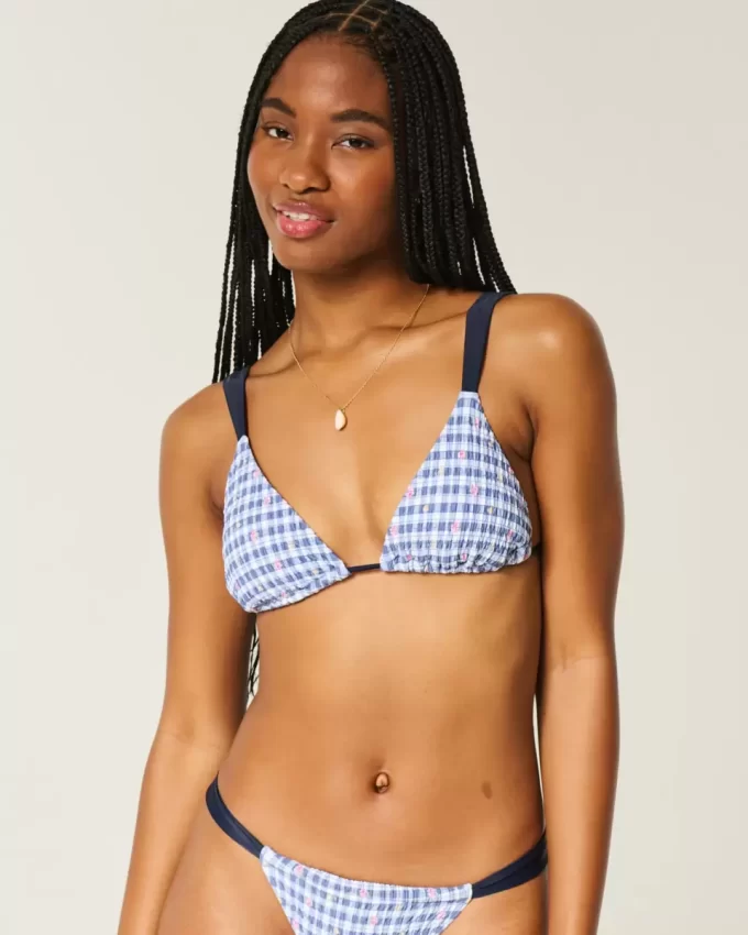 Μπικίνι Smocked Over-the-Shoulder Triangle Top Μπικίνι Smocked Over-the-Shoulder Triangle Top