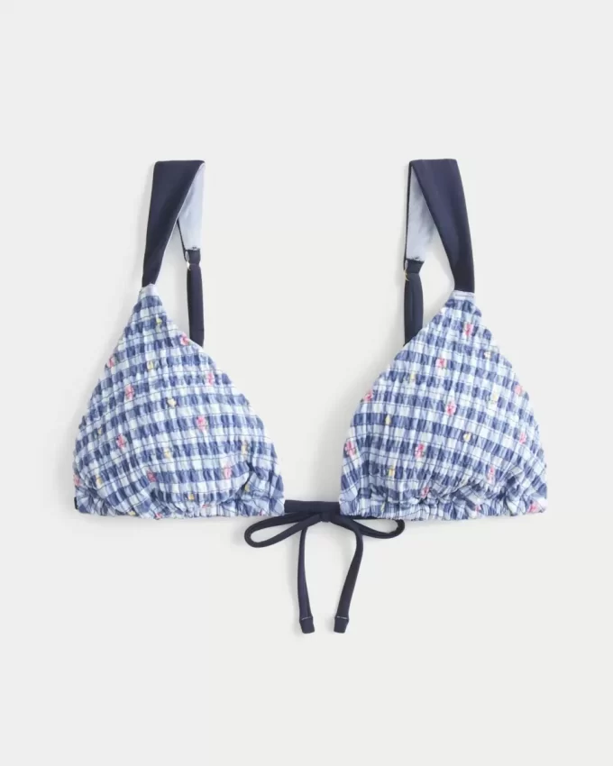 Μπικίνι Smocked Over-the-Shoulder Triangle Top Μπικίνι Smocked Over-the-Shoulder Triangle Top