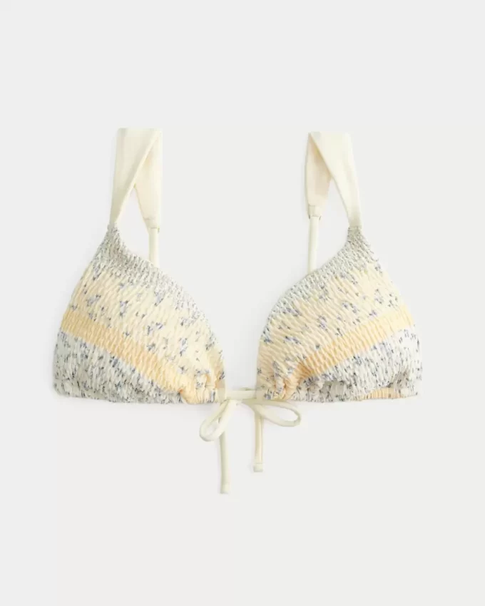 Μπικίνι Smocked Over-the-Shoulder Triangle Top Μπικίνι Smocked Over-the-Shoulder Triangle Top