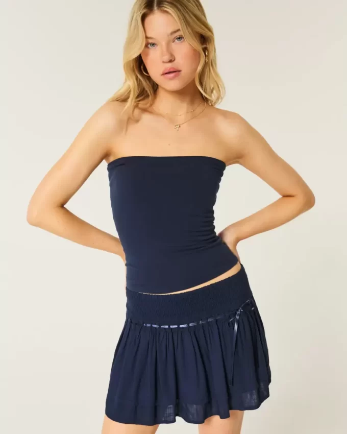 Smocked Tiered Mini Skort Smocked Tiered Mini Skort