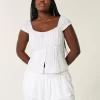 Smocked Tiered Mini Skort Smocked Tiered Mini Skort