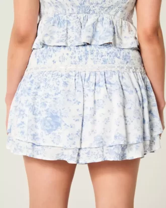 Smocked Tiered Mini Skort Smocked Tiered Mini Skort