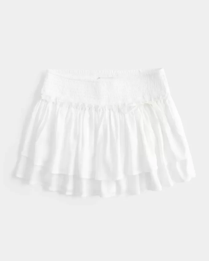 Smocked Tiered Mini Skort Smocked Tiered Mini Skort