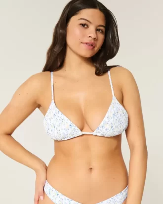 Μπικίνι Smocked Triangle Top