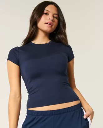 Βρεφικό μπλουζάκι Soft Stretch Seamless Fabric Crew