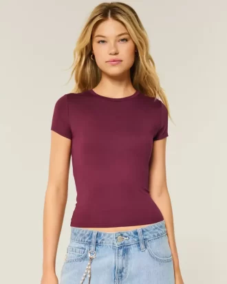 Βρεφικό μπλουζάκι Soft Stretch Seamless Fabric Crew
