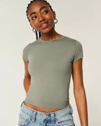Βρεφικό μπλουζάκι Soft Stretch Seamless Fabric Crew