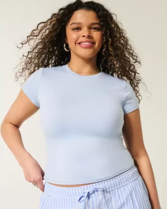 Βρεφικό μπλουζάκι Soft Stretch Seamless Fabric Crew
