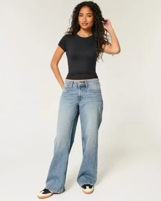 Βρεφικό μπλουζάκι Soft Stretch Seamless Fabric Crew