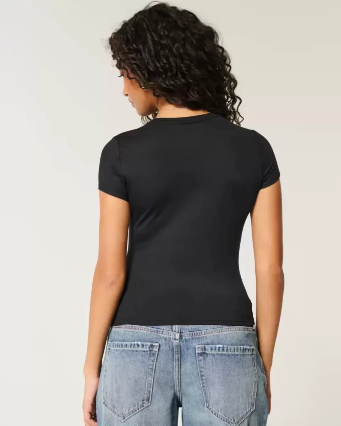 Βρεφικό μπλουζάκι Soft Stretch Seamless Fabric Crew Βρεφικό μπλουζάκι Soft Stretch Seamless Fabric Crew