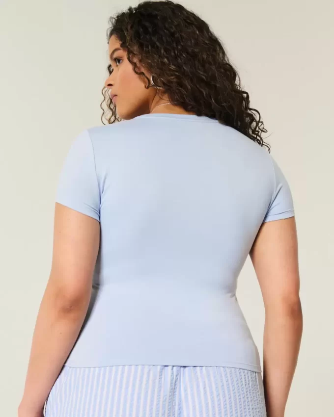 Βρεφικό μπλουζάκι Soft Stretch Seamless Fabric Crew Βρεφικό μπλουζάκι Soft Stretch Seamless Fabric Crew