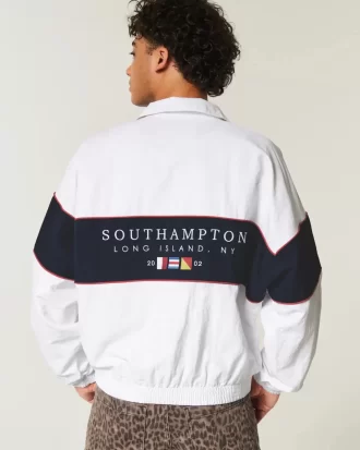 Μπουφάν με φερμουάρ Southampton NY Graphic