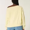 Εύκολη γραφική φούτερ Southampton Off-the-Shoulder Εύκολη γραφική φούτερ Southampton Off-the-Shoulder