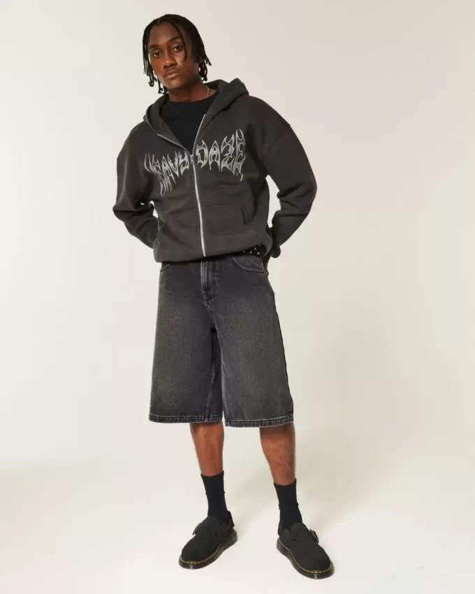 Τζιν σορτς Star Graphic Super Baggy Τζιν σορτς Star Graphic Super Baggy