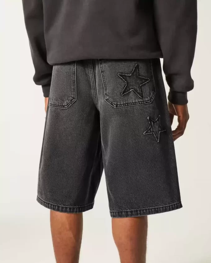 Τζιν σορτς Star Graphic Super Baggy Τζιν σορτς Star Graphic Super Baggy