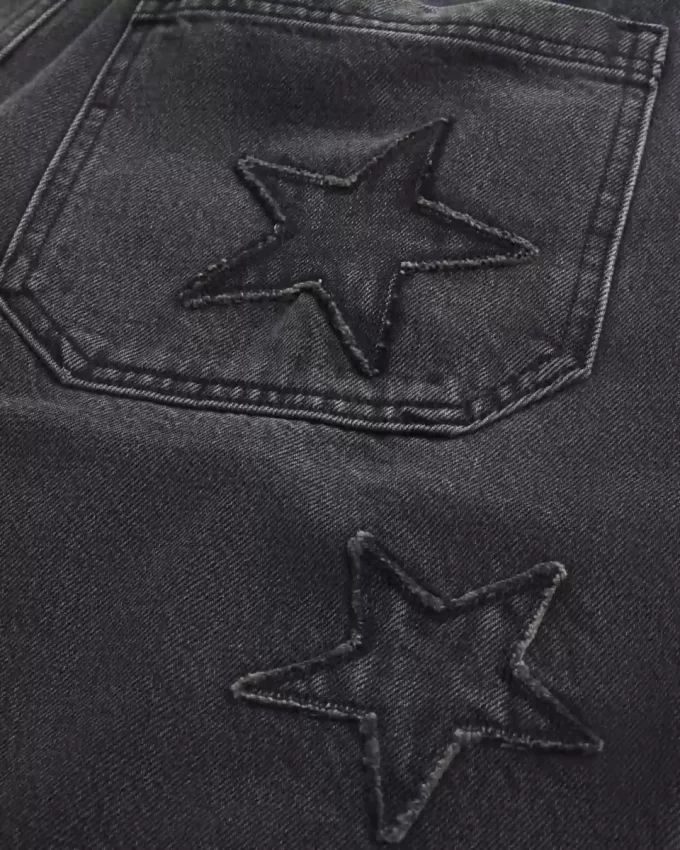 Τζιν σορτς Star Graphic Super Baggy Τζιν σορτς Star Graphic Super Baggy