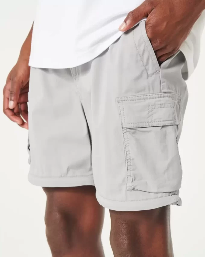 Straight Zip-Off Cargo Pants Straight Zip-Off Cargo Pants