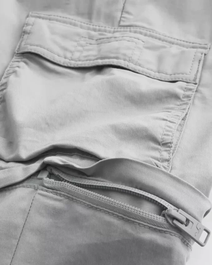 Straight Zip-Off Cargo Pants Straight Zip-Off Cargo Pants