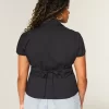 Πουκάμισο με κοντό μανίκι Stretch Poplin Button-Through Πουκάμισο με κοντό μανίκι Stretch Poplin Button-Through