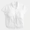 Πουκάμισο με κοντό μανίκι Stretch Poplin Button-Through Πουκάμισο με κοντό μανίκι Stretch Poplin Button-Through