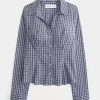 Πουκάμισο Stretch Poplin Button-Through