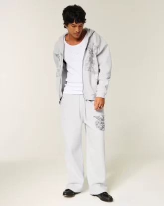 Super Baggy Angel Graphic Φούτερ