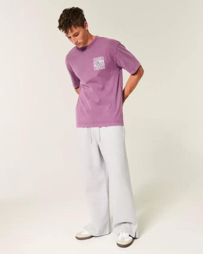 Παντελόνι Super Baggy Y2K Split Hem Παντελόνι Super Baggy Y2K Split Hem