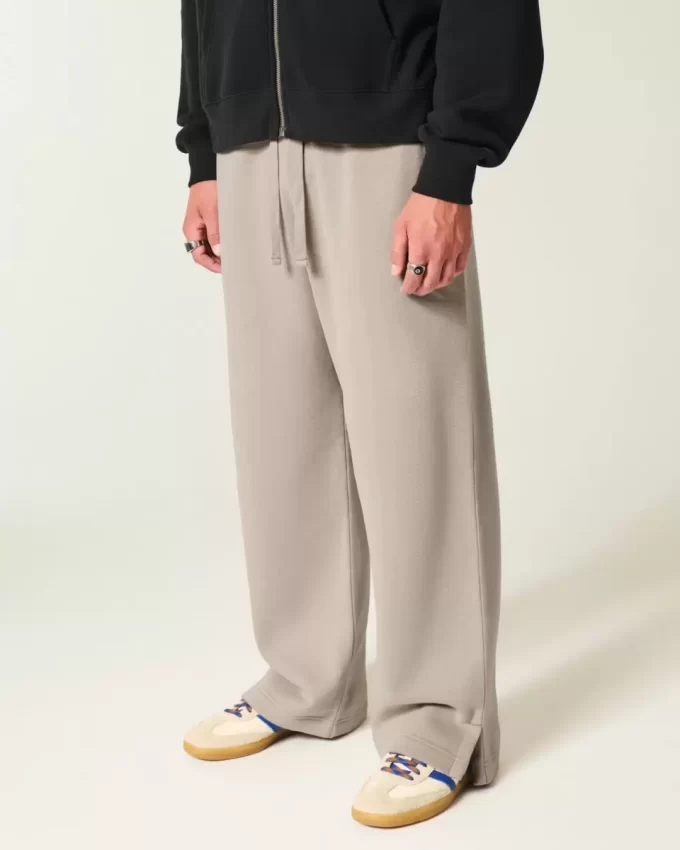 Παντελόνι Super Baggy Y2K Split Hem Παντελόνι Super Baggy Y2K Split Hem