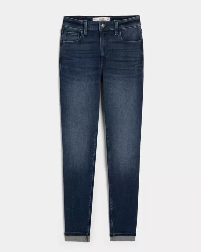 Υψηλό ψηλό μεσαίο τζιν Super Skinny Υψηλό ψηλό μεσαίο τζιν Super Skinny