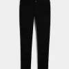Μαύρο τζιν Super Skinny με χαμηλό ύψος