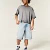 T-Shirt Washed Baggy Crop Crew T-Shirt Washed Baggy Crop Crew