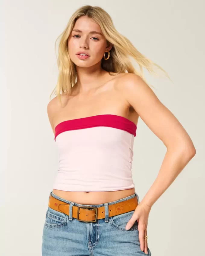 Taylor Seamless Fabric Reversible Tube Top Taylor Seamless Fabric Reversible Tube Top
