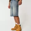 Τζιν σορτς Taz Graphic Medium Wash Super baggy Τζιν σορτς Taz Graphic Medium Wash Super baggy