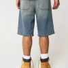 Τζιν σορτς Taz Graphic Medium Wash Super baggy Τζιν σορτς Taz Graphic Medium Wash Super baggy
