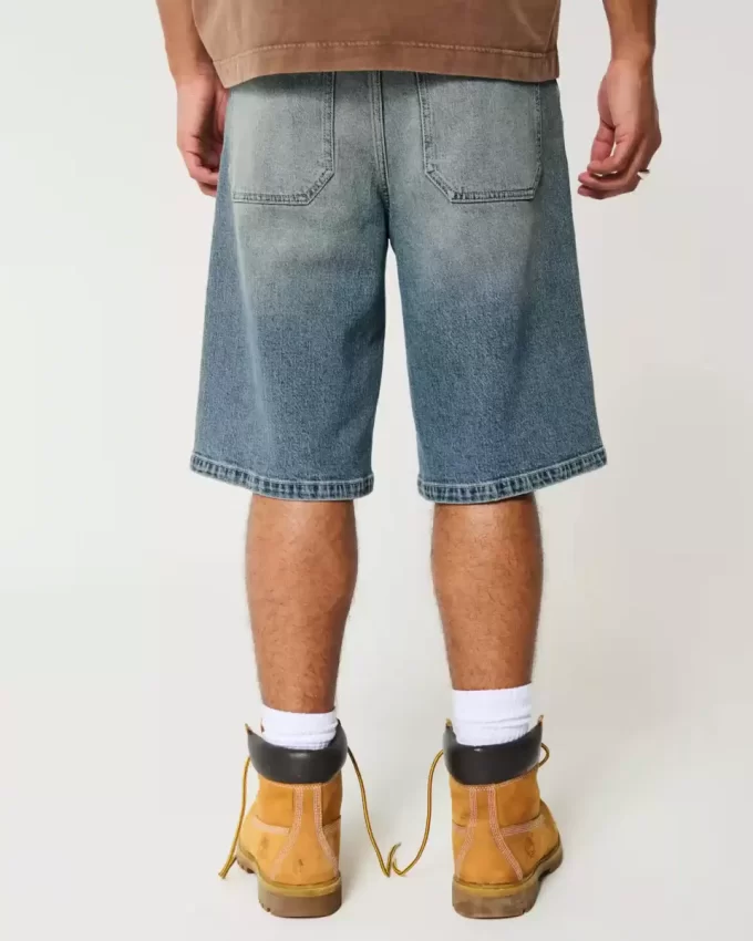 Τζιν σορτς Taz Graphic Medium Wash Super baggy Τζιν σορτς Taz Graphic Medium Wash Super baggy