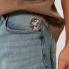 Τζιν σορτς Taz Graphic Medium Wash Super baggy Τζιν σορτς Taz Graphic Medium Wash Super baggy