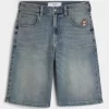 Τζιν σορτς Taz Graphic Medium Wash Super baggy Τζιν σορτς Taz Graphic Medium Wash Super baggy