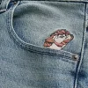 Τζιν σορτς Taz Graphic Medium Wash Super baggy Τζιν σορτς Taz Graphic Medium Wash Super baggy