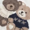Πουλόβερ μεγάλου μεγέθους Teddy Bear Graphic Crew Πουλόβερ μεγάλου μεγέθους Teddy Bear Graphic Crew